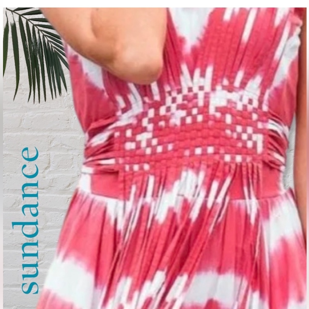 ❤️SUNDANCE ISLAND RHYTHMS TIE DYE FLARE DRESS 12 - Picture 2 of 10